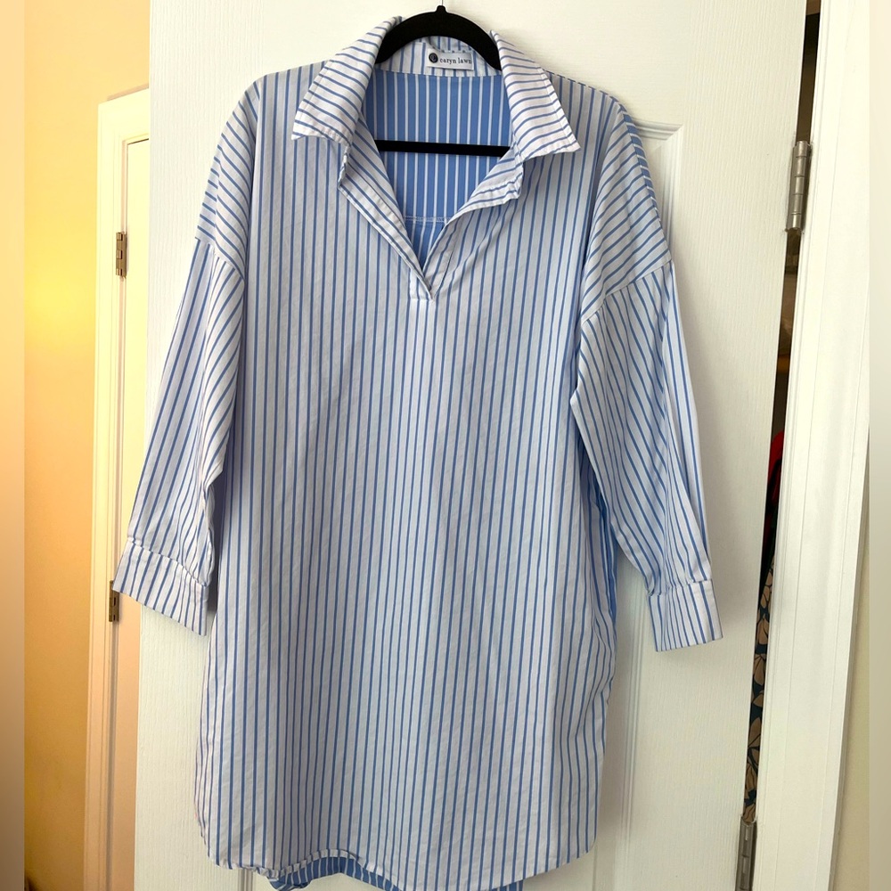 Caryn Lawn shirt dress